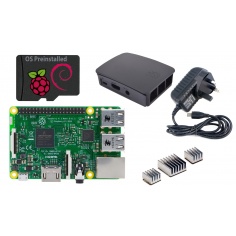 Raspberry Pi 3 Starter Kit - Black