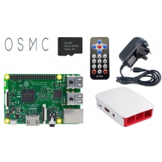Raspberry Pi 3 Media Center Kit - White