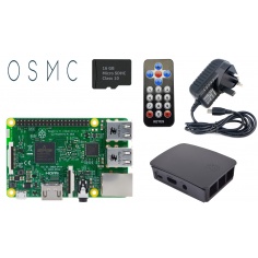 Raspberry Pi 3 Media Center Kit - Black