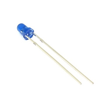 3mm Blue Colored LED (pack of 5)