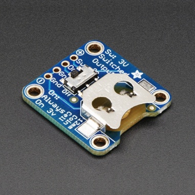 12mm Coin Cell Breakout w/ On-Off Switch