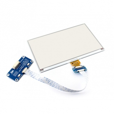 Waveshare 7.5inch E-Ink display HAT for Raspberry Pi, three-color