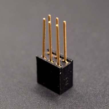 Stackable Header for Arduino: Dual Row 3-Pin