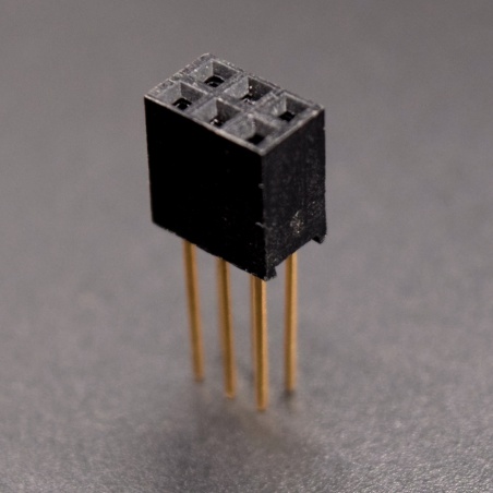 Stackable Header for Arduino: Dual Row 3-Pin