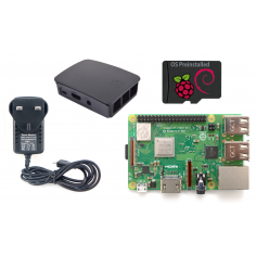 Raspberry Pi 3 Starter Kit - Black