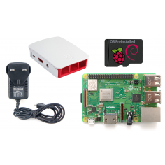 Raspberry Pi 3 b+ Starter Kit - white v3