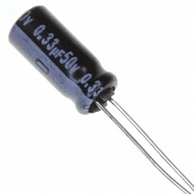 0.33uF/50v Electrolytic Capacitor