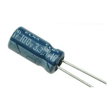 3.3uF 100v Electrolytic Capacitor