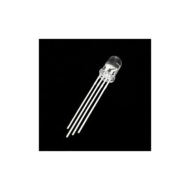 5mm RGB LED - Clear Common Cathode (Pack of 5)