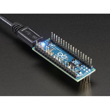 Arduino Micro with Headers - 5V 16MHz - (ATmega32u4 - assembled)