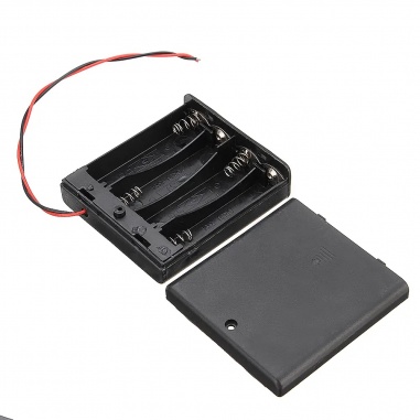 4x AA Battery Holder with Switch