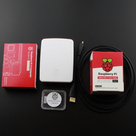 Edwin Robotics Raspberry Pi 4 - 4 GB Starter Kit